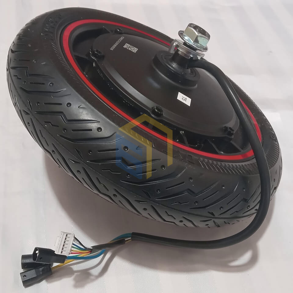 Двигун (300W) з заднім колесом у зборі електросамоката Yadea KS3 (124845)