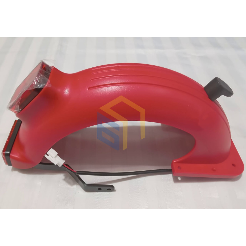 Крило заднє з ліхтарем у зборі електросамоката Yadea KS3 (124852)