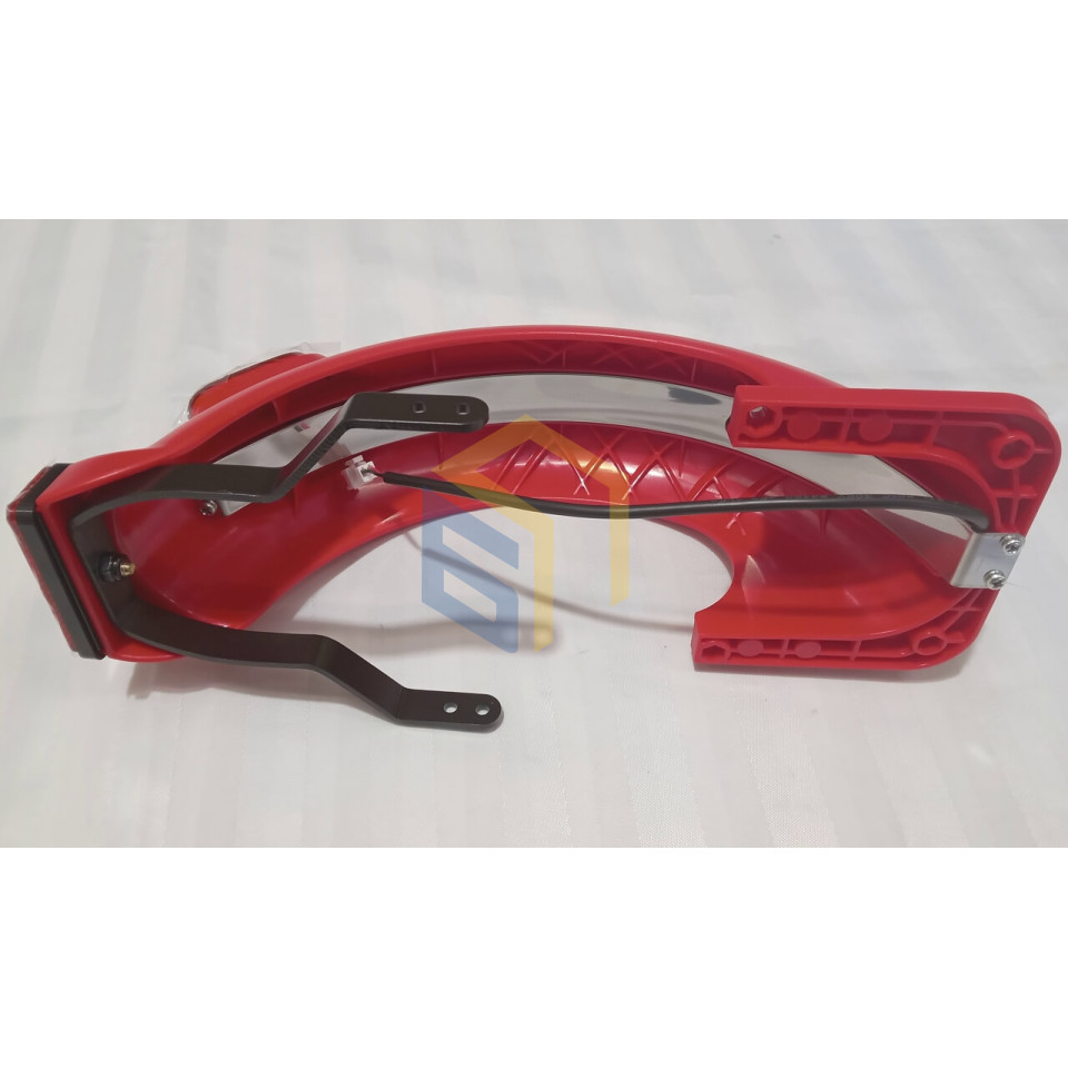 Крило заднє з ліхтарем у зборі електросамоката Yadea KS3 (124852)