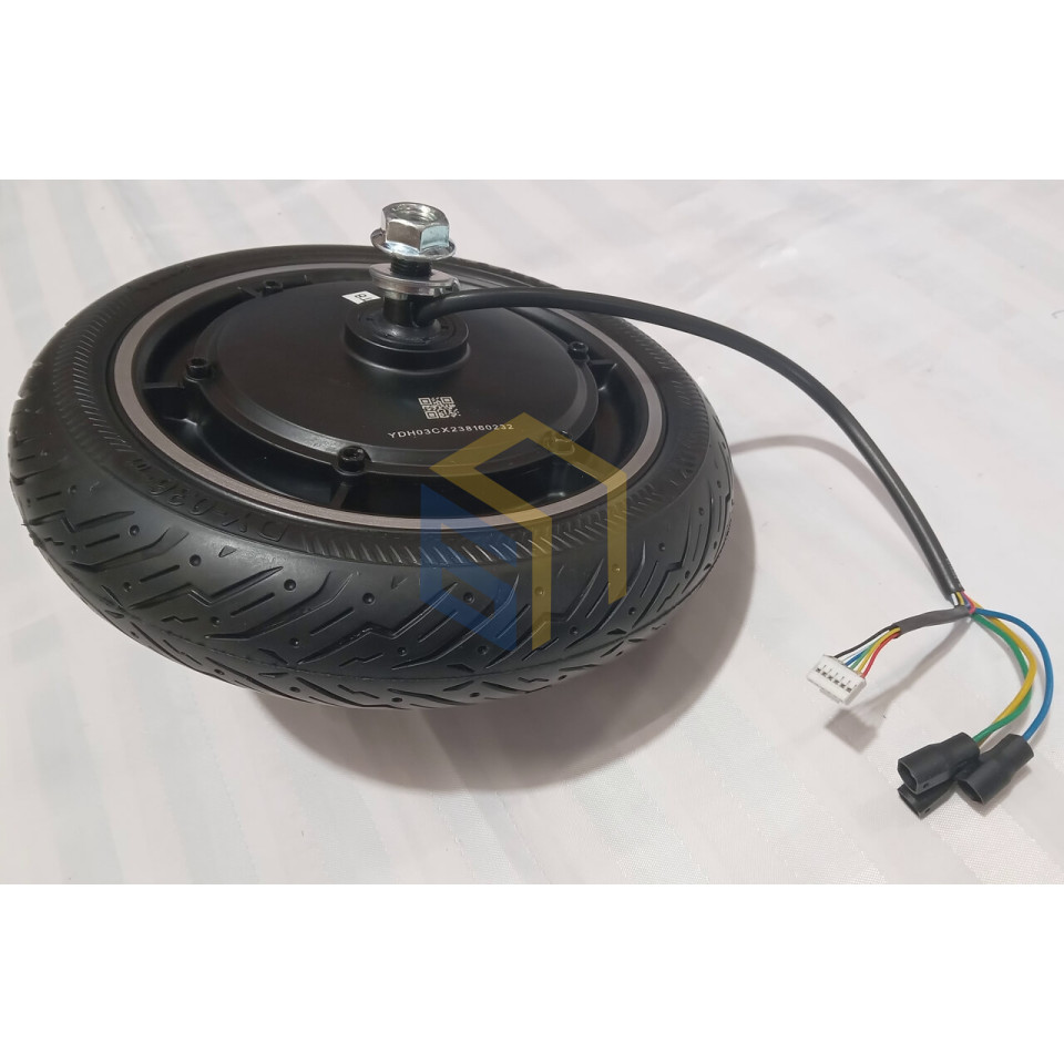 Двигатель (250W) с задним колесом в сборе электросамоката Yadea KS3 Lite (124869)