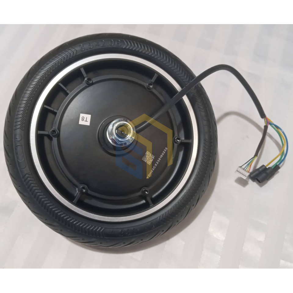 Двигатель (250W) с задним колесом в сборе электросамоката Yadea KS3 Lite (124869)