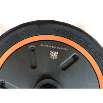 Двигун з заднім колесом (10"х2,5") в зборі електросамоката Yadea KS5 (124903)