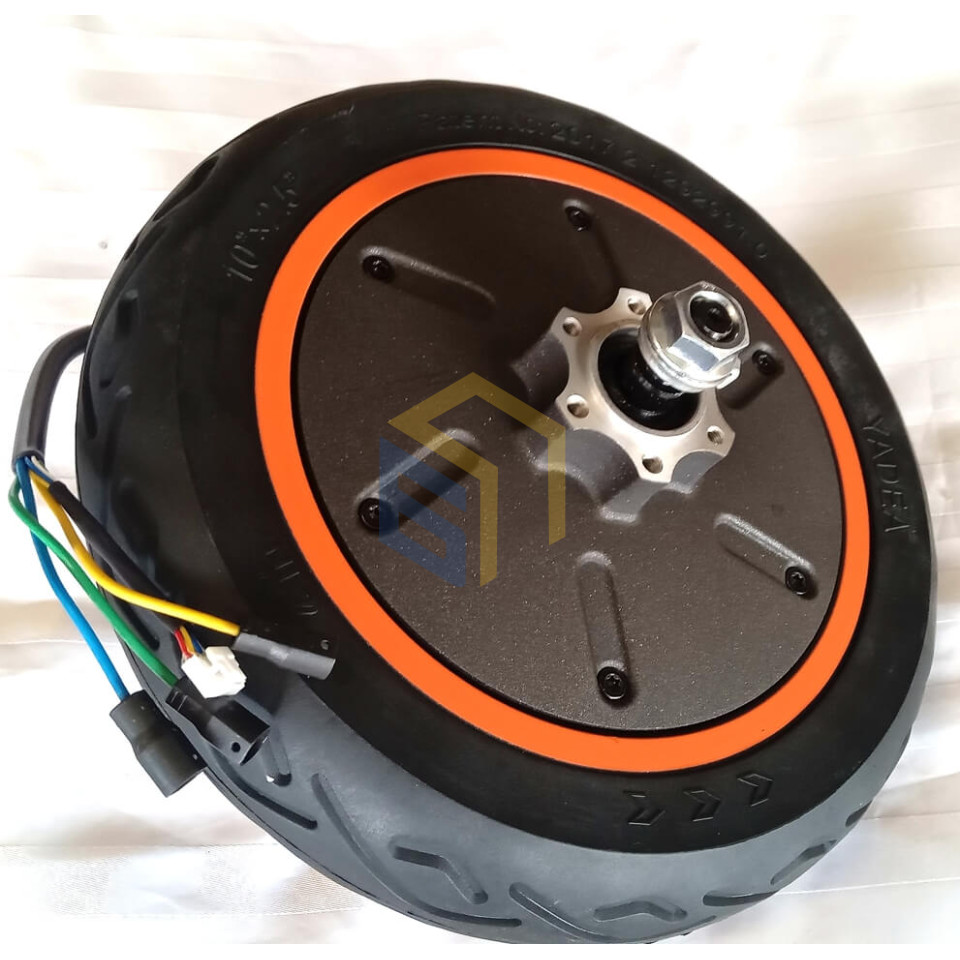 Двигун з заднім колесом (10"х2,5") в зборі електросамоката Yadea KS5 (124903)