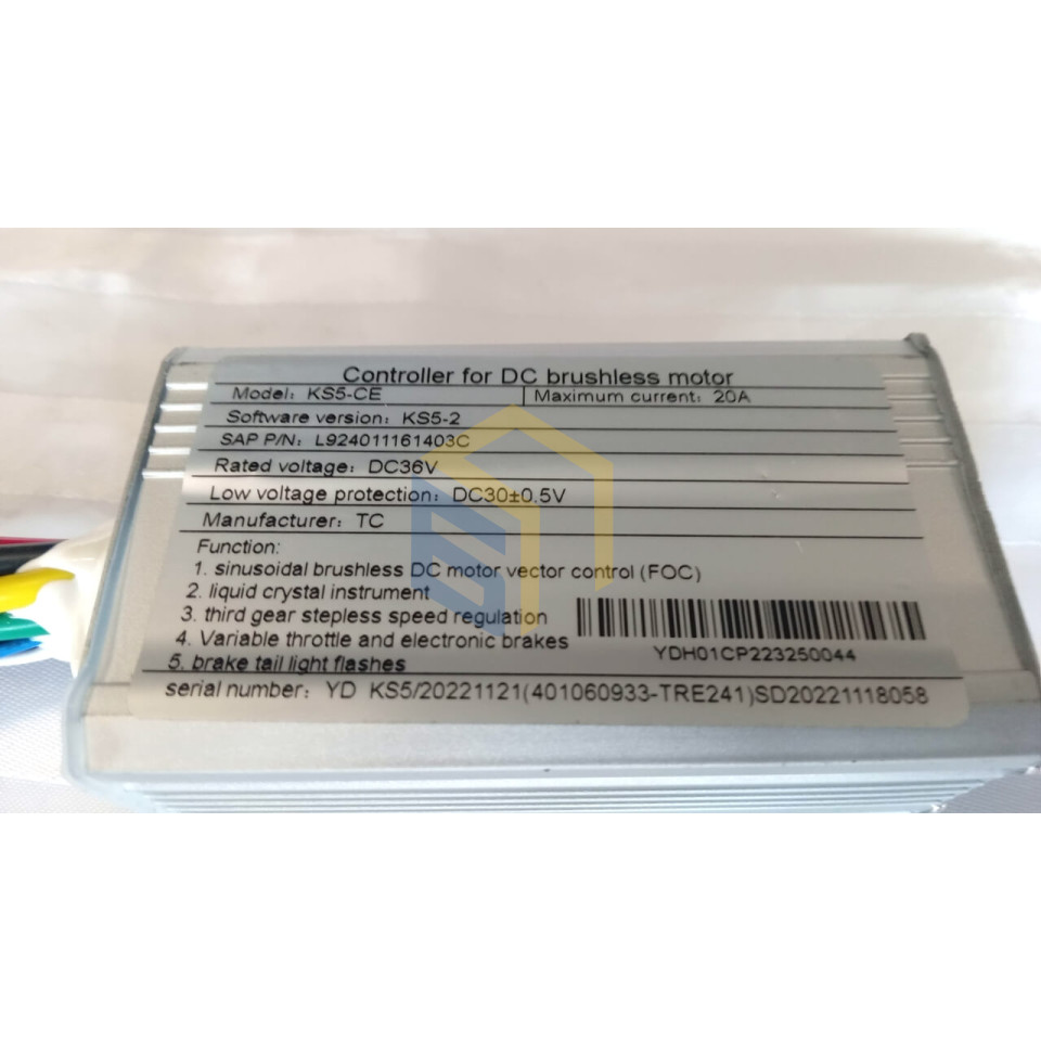 Контролер електросамоката Yadea KS5 (124905)