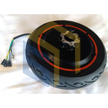 Двигун з заднім колесом (10"х2,5") в зборі електросамоката Yadea KS5 Pro (124930)