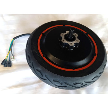 Двигун з заднім колесом (10"х2,5") в зборі електросамоката Yadea KS5 Pro (124930)
