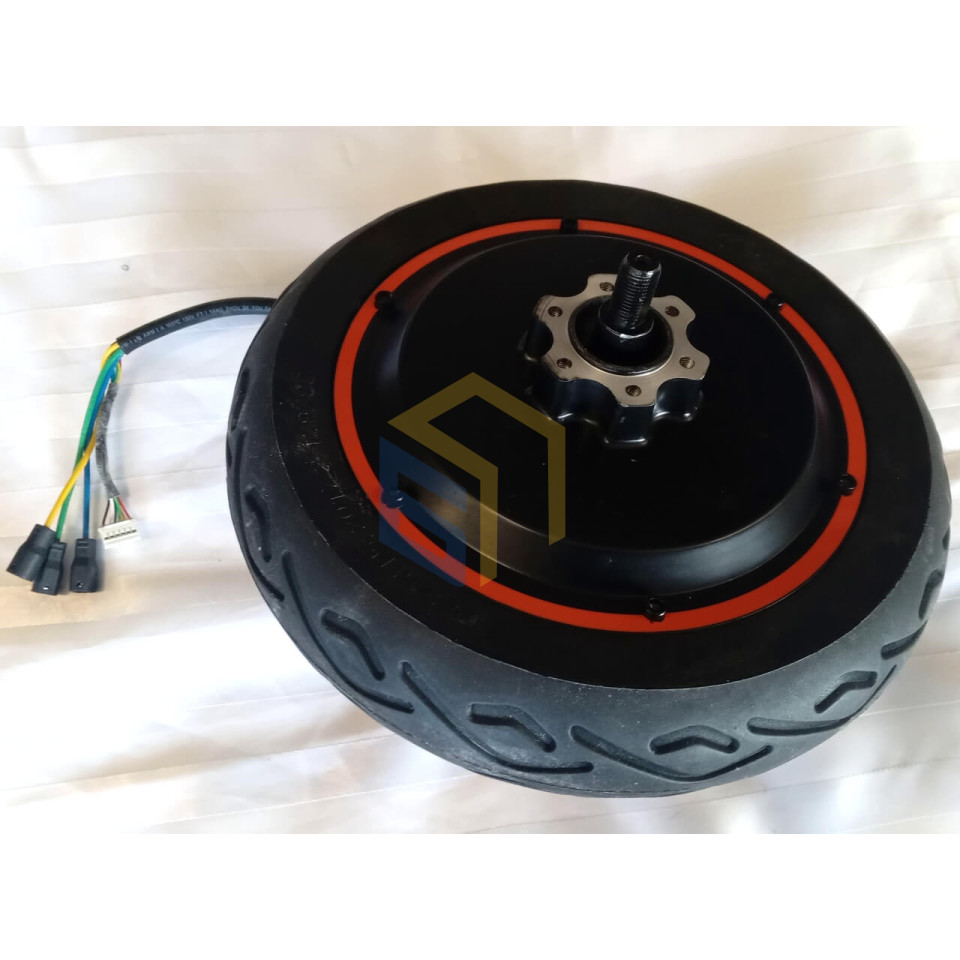 Двигун з заднім колесом (10"х2,5") в зборі електросамоката Yadea KS5 Pro (124930)