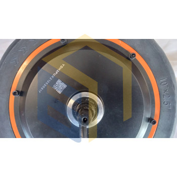 Двигун з заднім колесом (10"х2,5") в зборі електросамоката Yadea KS5 Pro (124930)