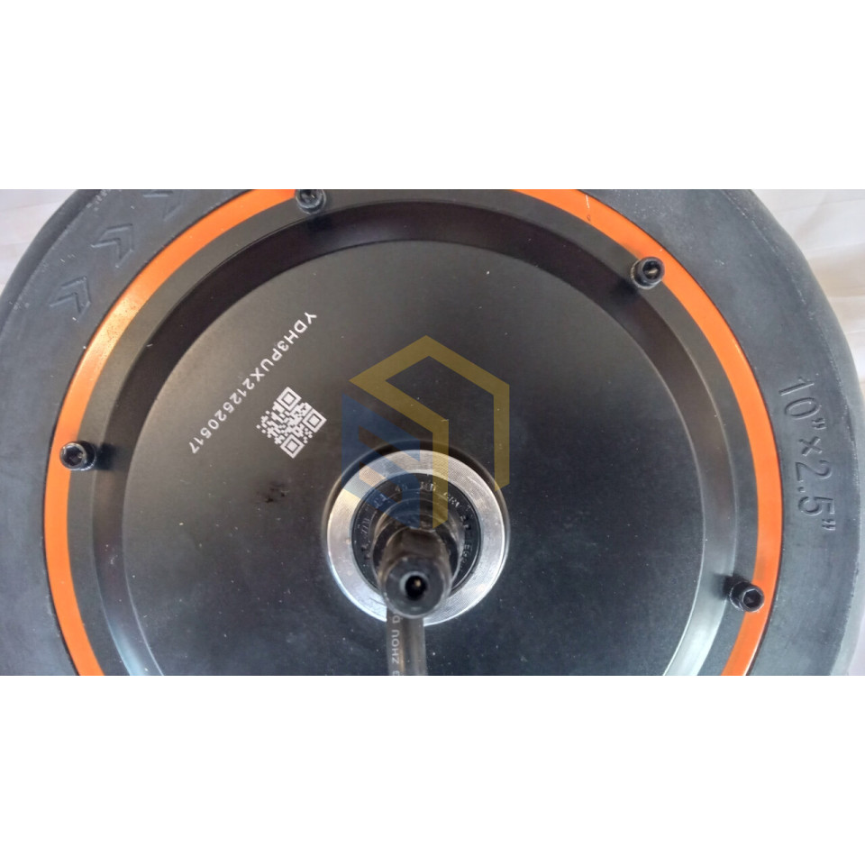 Двигун з заднім колесом (10"х2,5") в зборі електросамоката Yadea KS5 Pro (124930)