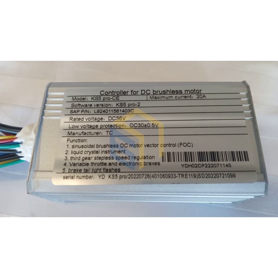 Контроллер электросамоката Yadea KS5 Pro (124932)