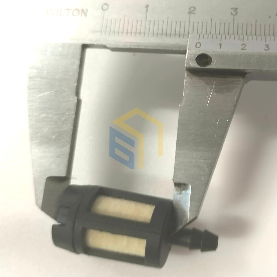 Фільтр паливний (пластиковий корпус) 10 шт. для китайських мотокос TL43/52 (126481)