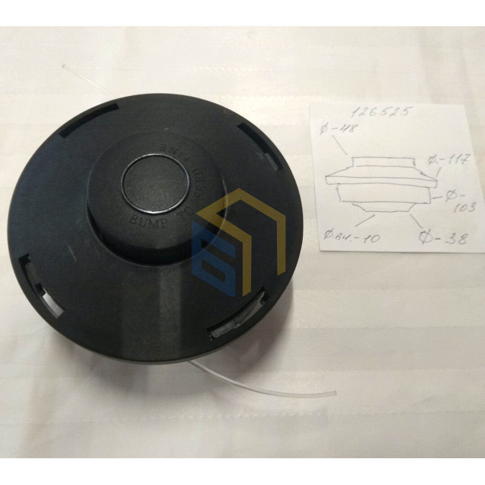 Шпуля тримера садового Forte ЕМК-420M (126525)