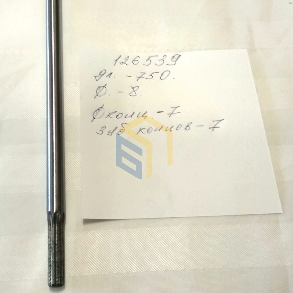 Вал штанги (верхний) триммера садового Grunhelm GR-42S (126539)