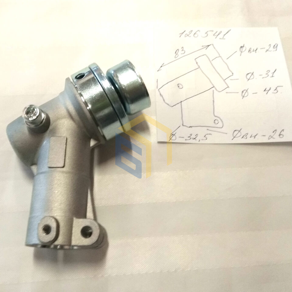 Редуктор нижний триммера садового Grunhelm GR-42S (126541)