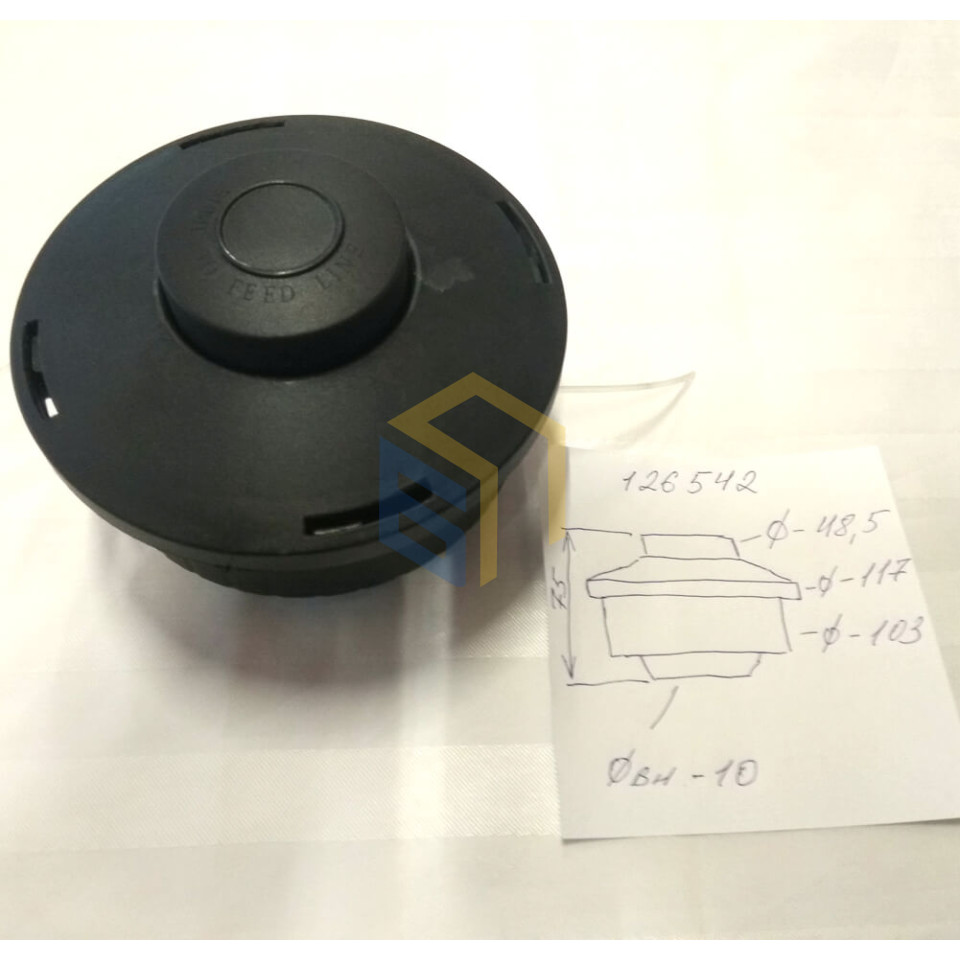 Шпуля триммера садового Grunhelm GR-42S (126542)