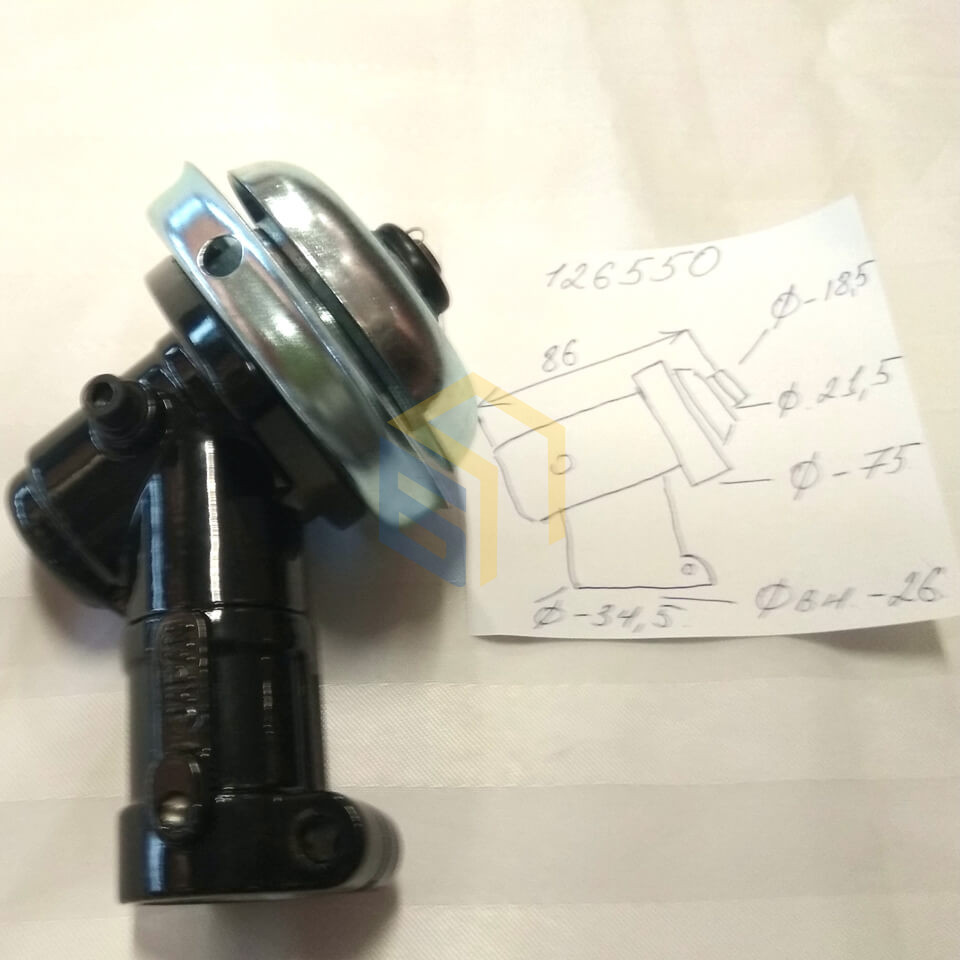 Редуктор нижній тримера садового Grunhelm GR-2000 (126550)