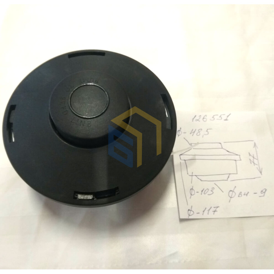 Шпуля триммера садового Grunhelm GR-2000 (126551)