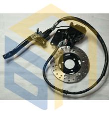 Гальмо переднє дискове в зборі електроскутера FORTE HAWK (128074)