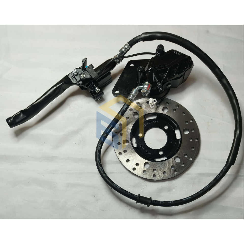 Гальмо переднє дискове в зборі електроскутера FORTE HAWK (128074)