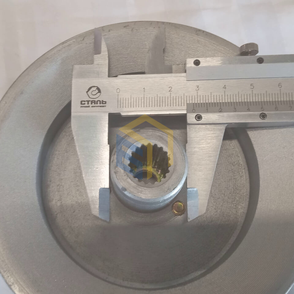 Шків ведений з подвійною канавкою культиватора бензинового Forte 80-G3 NEW (128329)