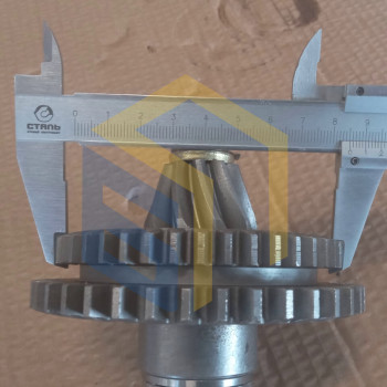 Вал зустрічний у зборі культиватора бензинового Forte 1050G NEW (128359)