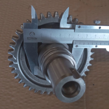 Вал зустрічний у зборі культиватора бензинового Forte 1050G NEW (128359)