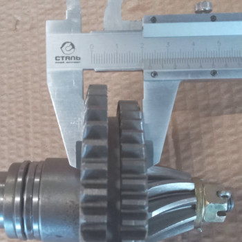 Вал зустрічний у зборі культиватора бензинового Forte 1050G NEW (128359)