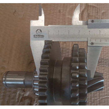 Вал зустрічний у зборі культиватора бензинового Forte 1050G-3 NEW (128365)
