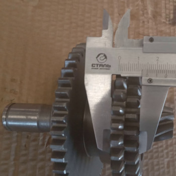 Вал зустрічний у зборі культиватора бензинового Forte 1350G-3 NEW (128365)