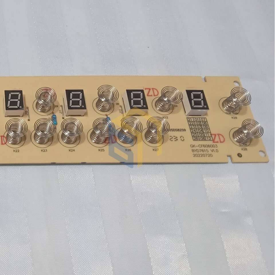 Плата дисплея (2D20105151) варочной поверхности GPC 725 BE (128686)