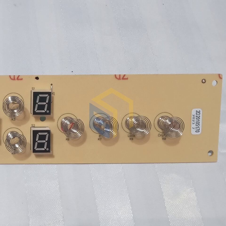 Плата дисплея (2D20105170) варильної поверхні Grunhelm GPI 523 B (128689)