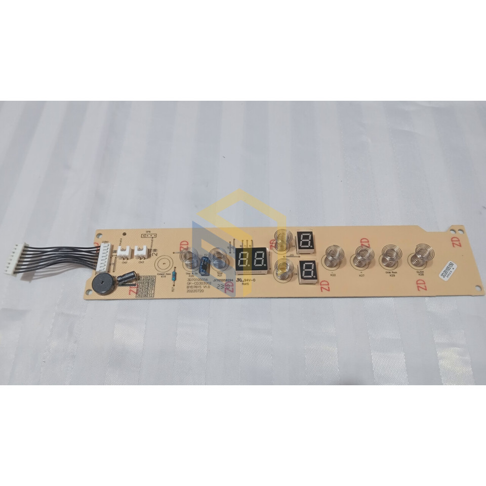 Плата дисплея (2D20105169) варочной поверхности Grunhelm GPC 727 BEO (128690)