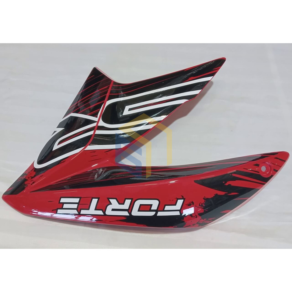 Пластик боковий паливного бака правий (червоний, жовтий, сірий) мотоцикла Forte CROSS 250, 250PRO, 300 (129139)