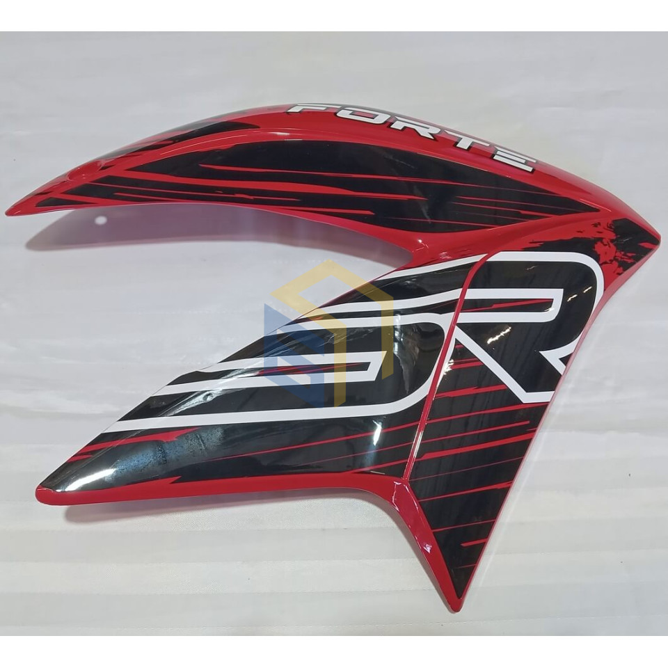 Пластик боковий паливного бака правий (червоний, жовтий, сірий) мотоцикла Forte CROSS 250, 250PRO, 300 (129139)