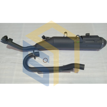 Глушник у зборі мотоцикла Forte CROSS 250, 250PRO, 300 (129162)