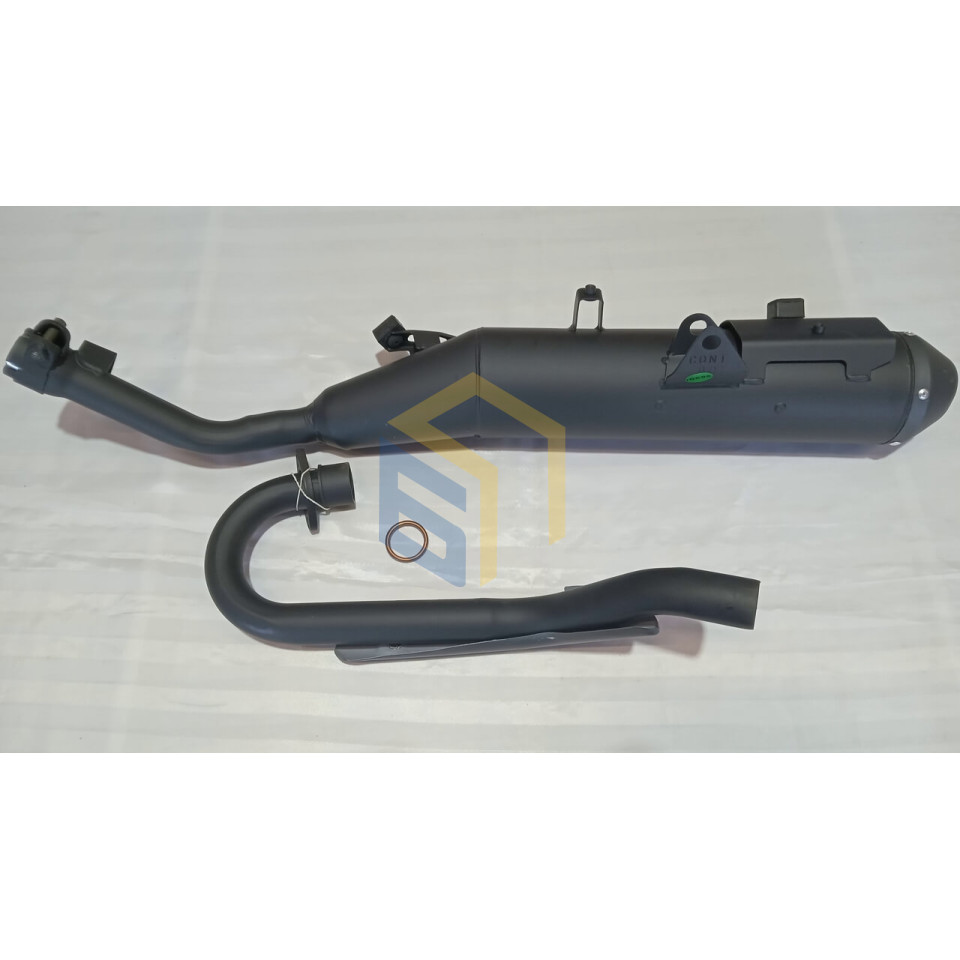 Глушник у зборі мотоцикла Forte CROSS 250, 250PRO, 300 (129162)