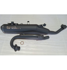 Глушник у зборі мотоцикла Forte CROSS 250, 250PRO, 300 (129162)