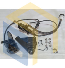 Гальма дискові задні у зборі мотоцикла Forte CROSS 250, 250PRO, 300 (129166)