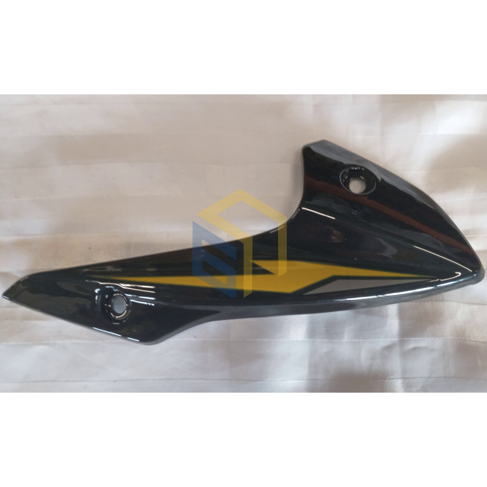 Панель капота декоративна ліва (жовта полоса) мотоцикла Forte SIRIUS (129717)