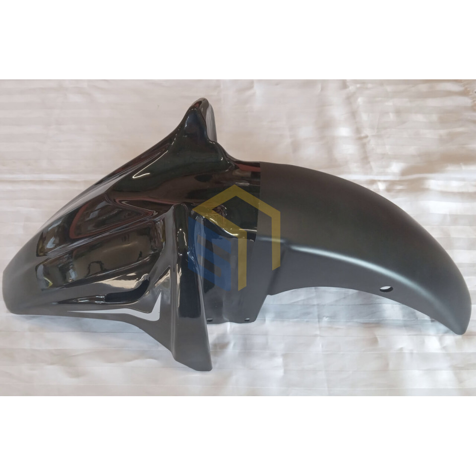 Крило переднє (біла полоса) чорне мотоцикла Forte 200R (129755)