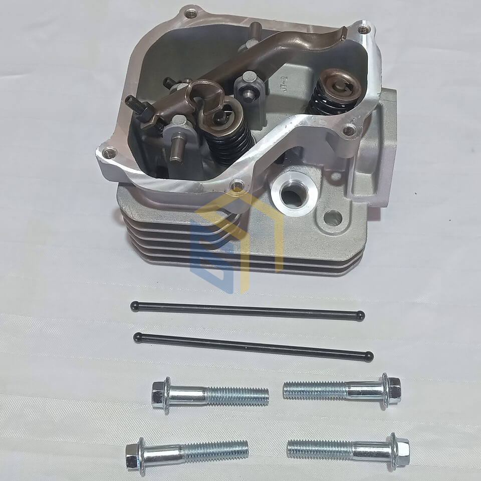 Головка циліндра з клапанами у зборі газонокосарки бензинової Grunhelm S461VHY, А400, S463 (130197)