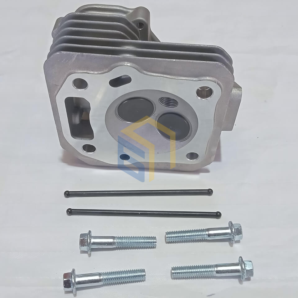 Головка циліндра з клапанами у зборі газонокосарки бензинової Grunhelm S461VHY, А400, S463 (130197)