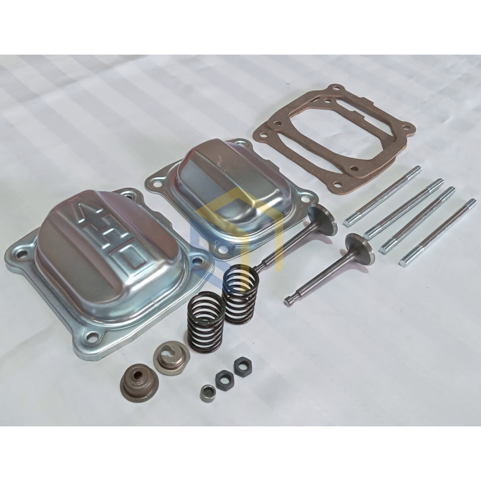 Головка циліндра з клапанами у зборі газонокосарки бензинової Grunhelm S531VHY (130252)