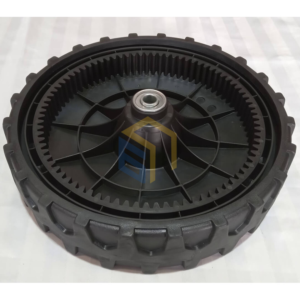 Колесо заднє у зборі газонокосарки бензинової Grunhelm S531VHY (130272)