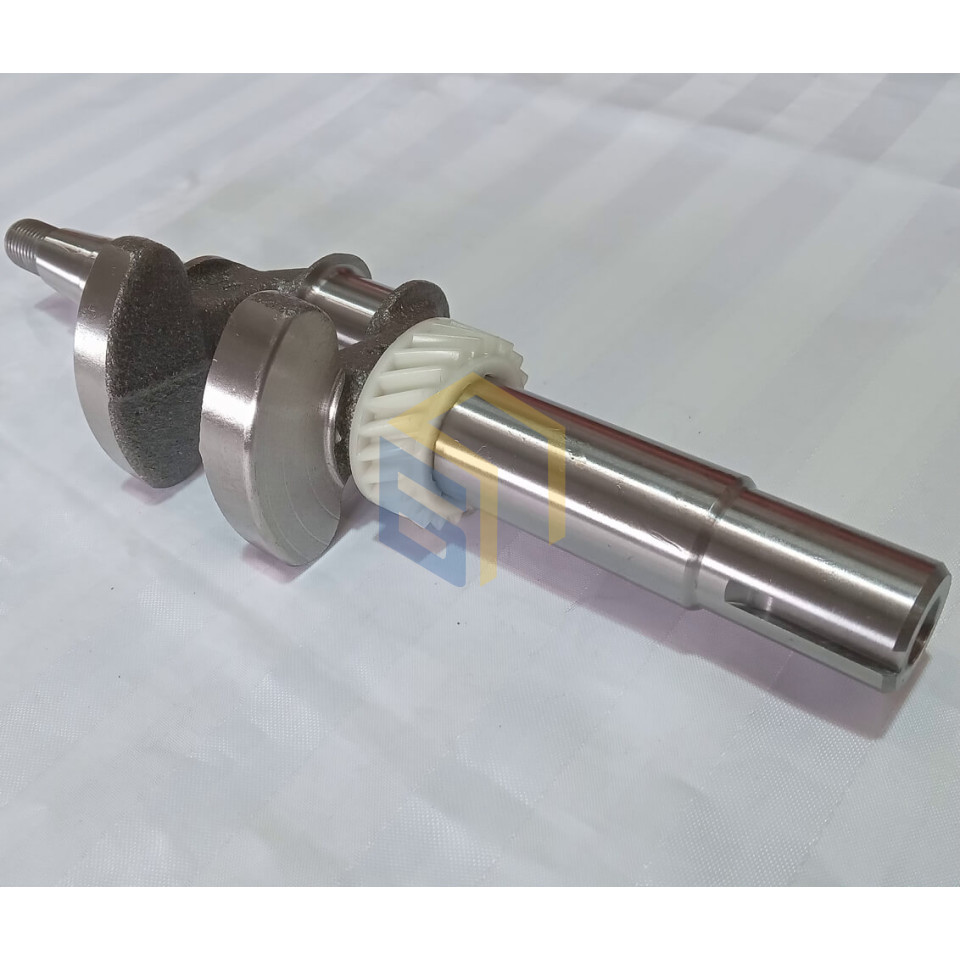 Колінвал у зборі газонокосарки бензинової Grunhelm А400 (130285)