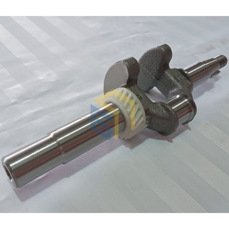 Колінвал у зборі газонокосарки бензинової Grunhelm А400 (130285)