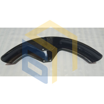 Крило переднє чорне у зборі мотоцикла Forte ALFA NEW FT125-RX (131421)