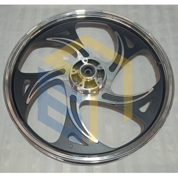 Диск переднього колеса у зборі мотоцикла Forte ALFA NEW FT125-RX (131429)