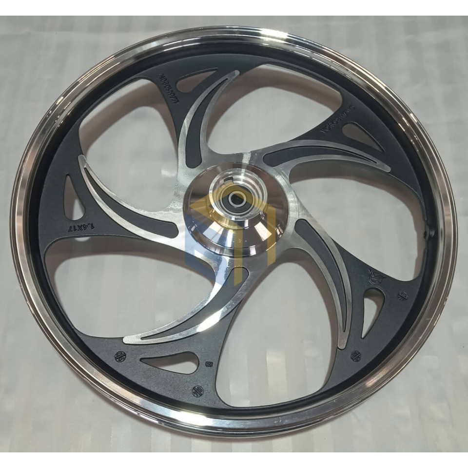 Диск переднього колеса у зборі мотоцикла Forte ALFA NEW FT125-RX (131429)