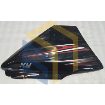 Кришка ліва бічна чорна мотоцикла Forte ALFA NEW FT125-RX (131452)
